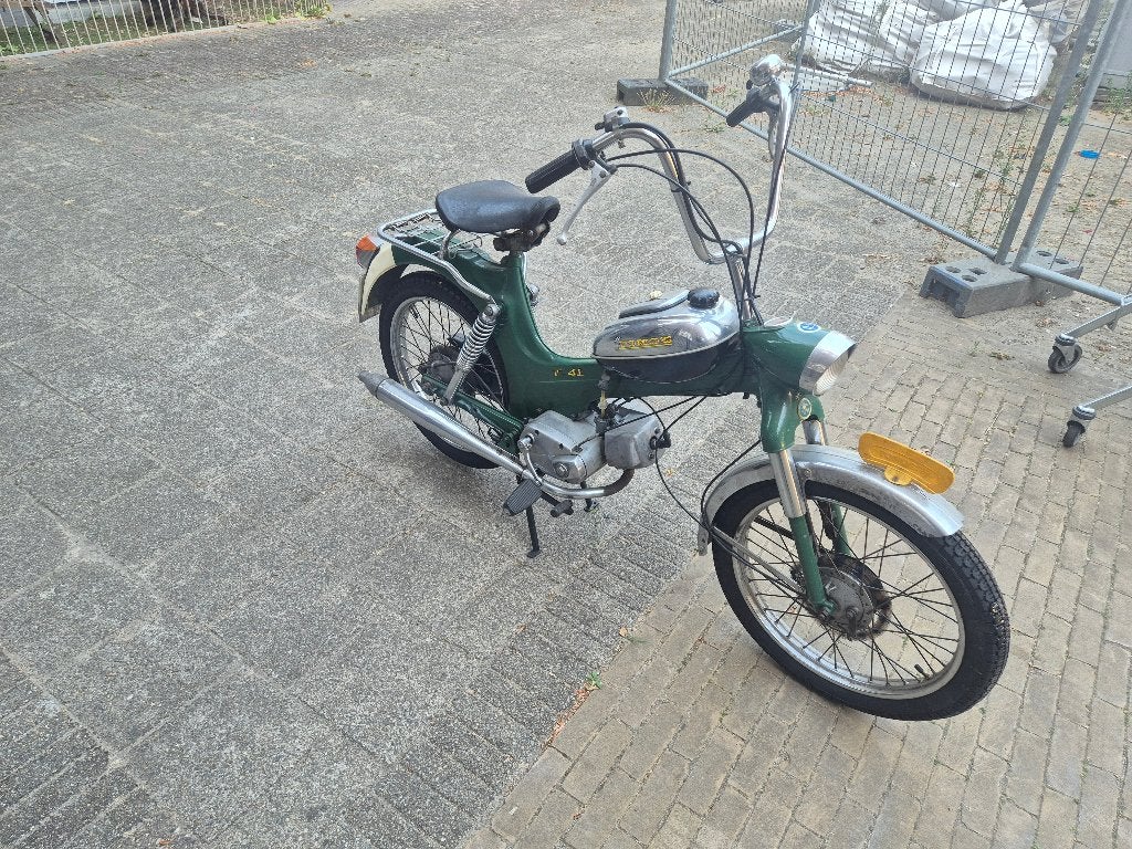 Tomos 4TL 1975 met reserve onderdelen en extra blok, Maximaal 45 km/u, 49 cc, 4 versnellingen, Ophalen