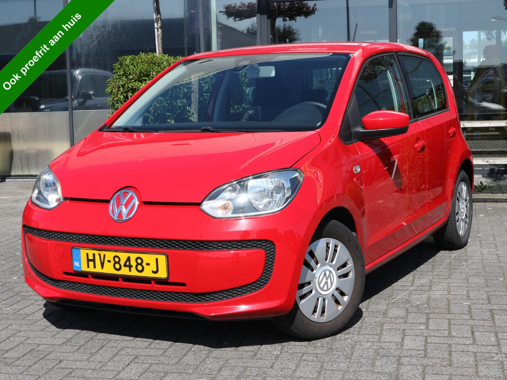 Volkswagen up! 1.0 move up! BlueMotion 5 DRS AIRCO NL AUTO, Voorwielaandrijving, Dealer onderhouden, Stof, Gebruikt