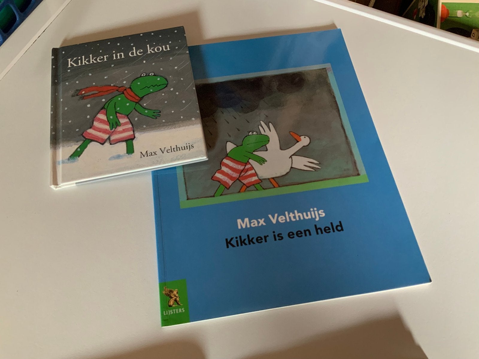 Twee kinder boekjes van kikker., Boeken, Kinderboeken | Baby's en Peuters, Ophalen of Verzenden, Zo goed als nieuw