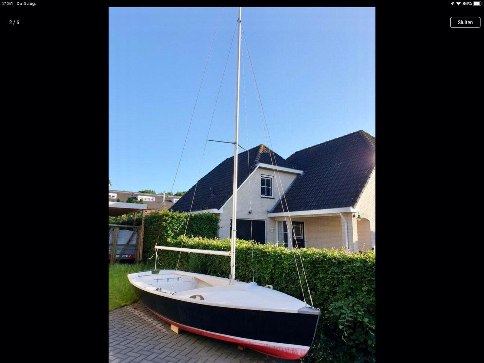 Wayfarer, Watersport en Boten, Ophalen, Gebruikt, Minder dan 15 m²
