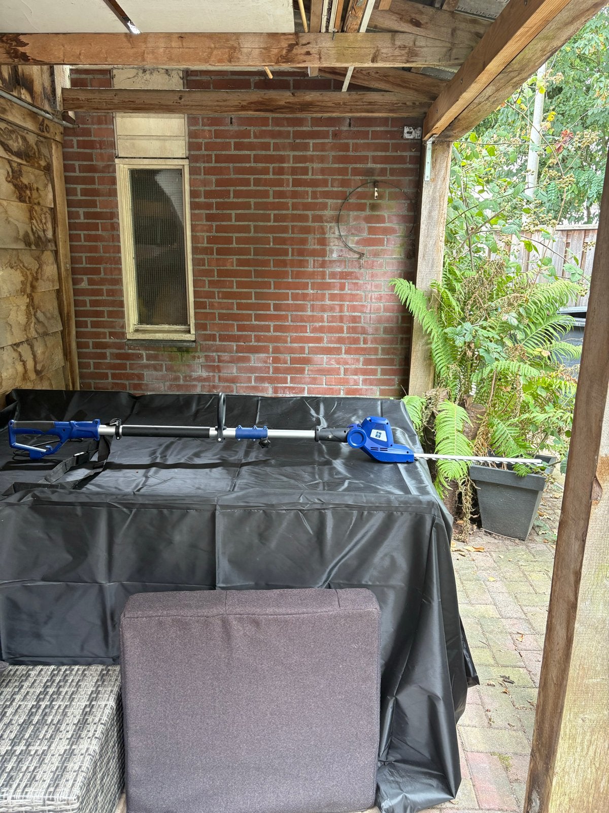 LUX elektrische heggenschaar op steel, Tuin en Terras, Ophalen, Gebruikt, Elektrisch