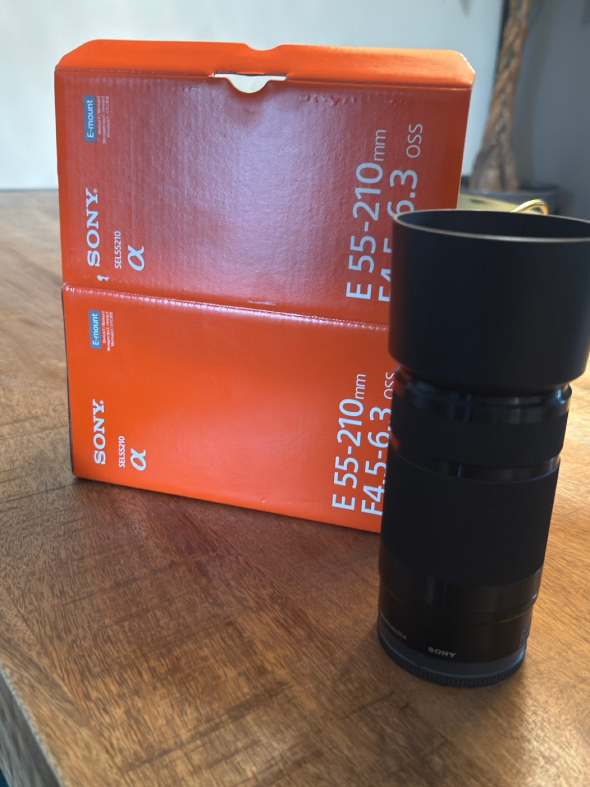 Sony E 55-210mm F4.5-6.3 OSS Telelens als nieuw, Sony E-mount, Sony, Autofocus, Zo goed als nieuw