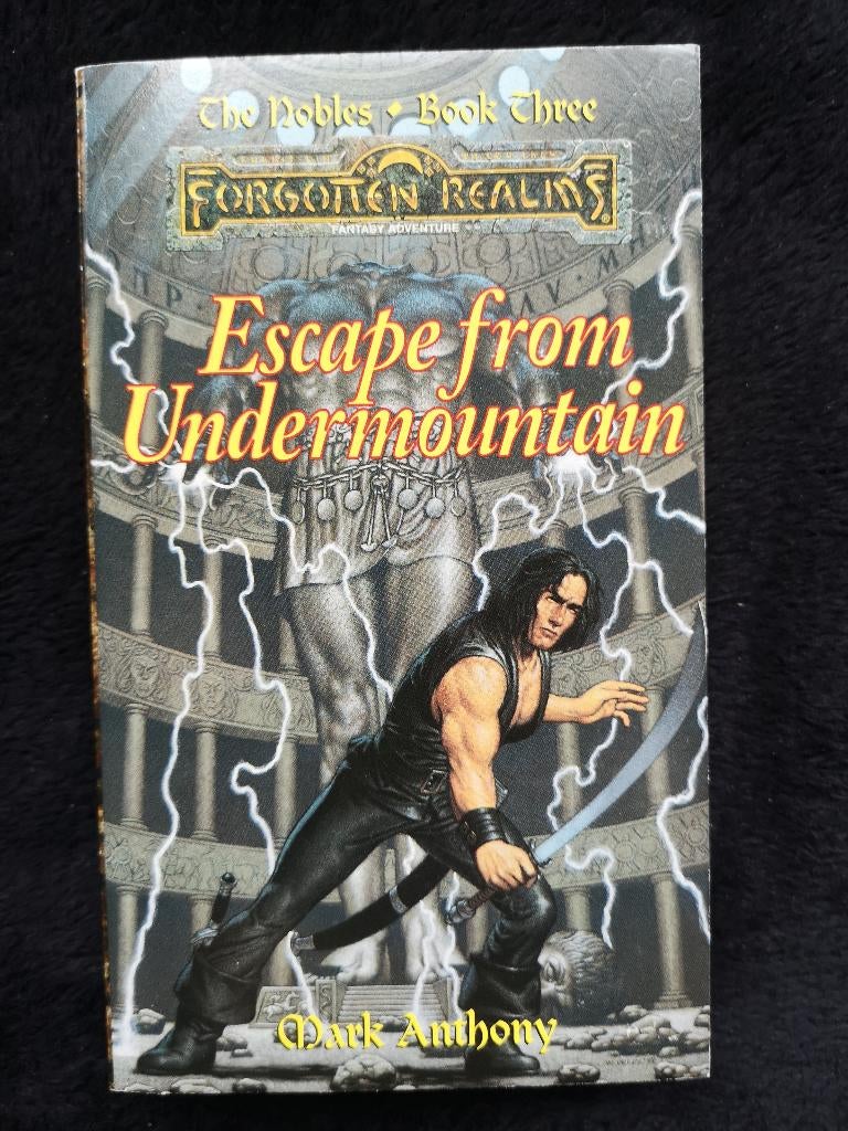 Mark Anthony, Escape from Undermountain, Boeken, Ophalen of Verzenden, Zo goed als nieuw