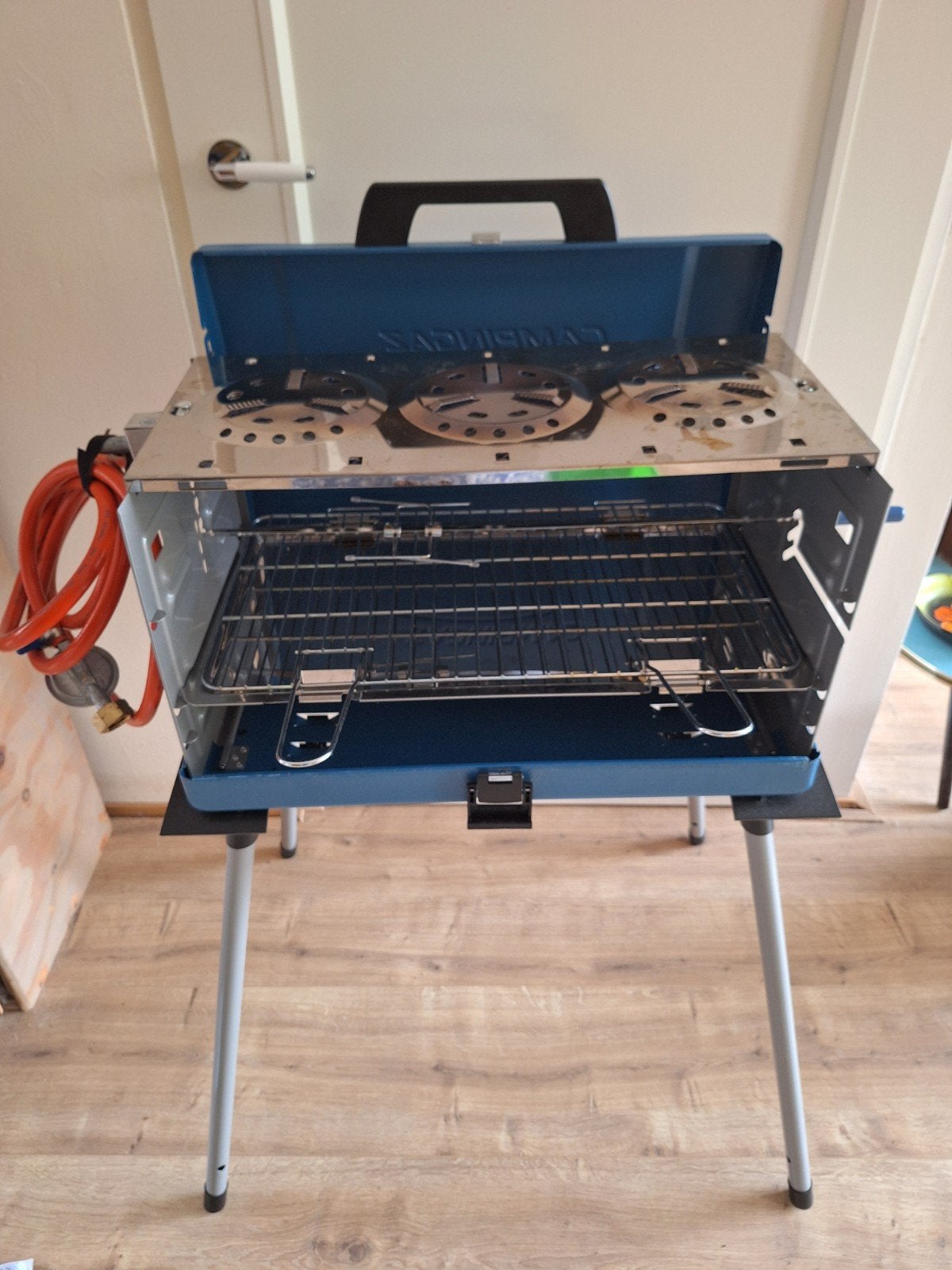 Campinggaz 200SGR koffergasgrill., Caravans en Kamperen, Ophalen, Zo goed als nieuw
