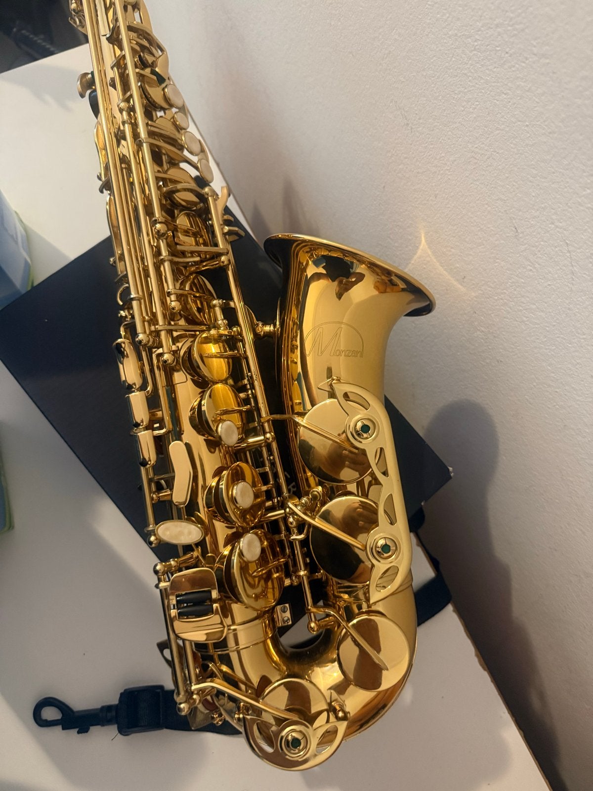 Maranza Alt Saxofoon - Zo goed als nieuw, met koffer, Muziek en Instrumenten, Blaasinstrumenten | Saxofoons, Ophalen of Verzenden