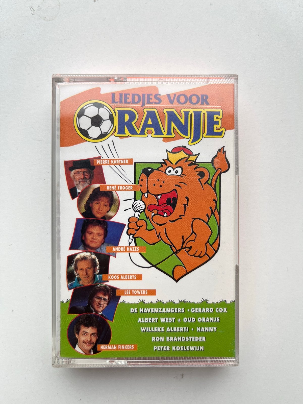 Liedjes voor Oranje Cassettebandje - Diverse Artiesten, Cd's en Dvd's, Cassettebandjes, Gebruikt, Verzenden, 1 bandje, Origineel
