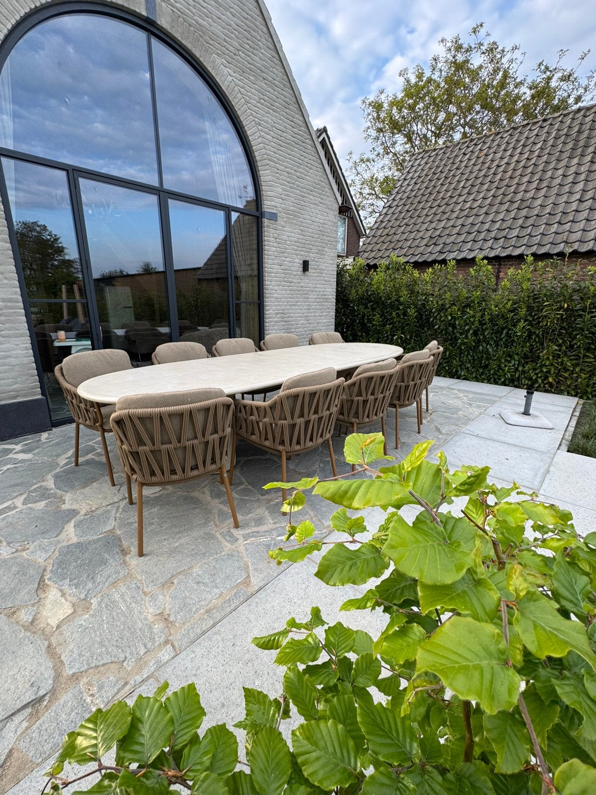 Actie model Biarritz tuinset 4 Seasons outdoor 10-personen, Ophalen of Verzenden, Nieuw