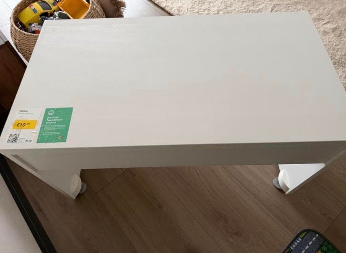 IKEA STUVA Tafel - 90x50x48 cm - Zo goed als nieuw, Kinderen en Baby's, Kinderkamer | Tafels en Stoelen, Ophalen, Zo goed als nieuw