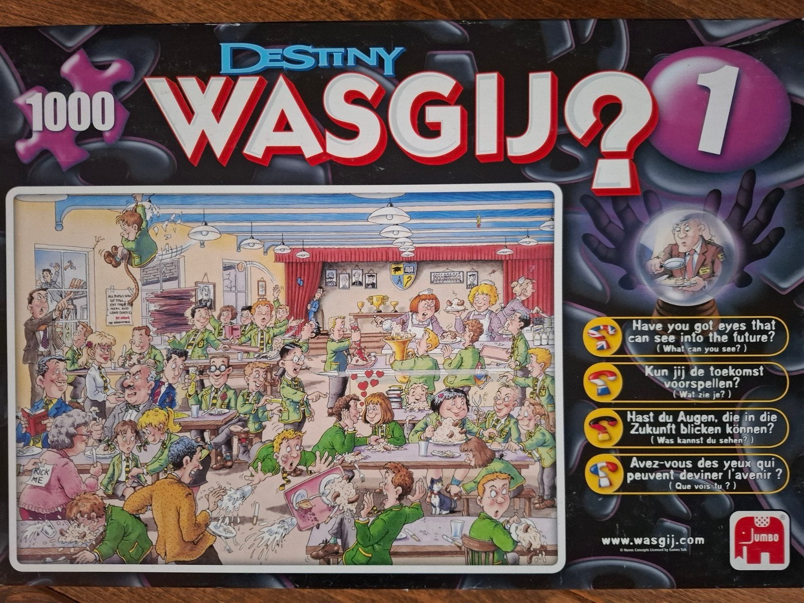 Wasgij puzzel De Kantine, Hobby en Vrije tijd, Gezelschapsspellen | Bordspellen, Ophalen of Verzenden, Zo goed als nieuw