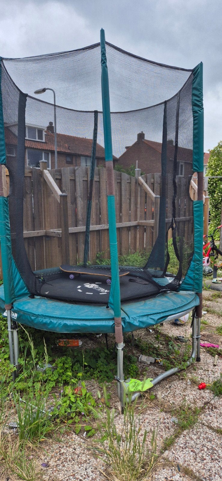 Trampoline, Ophalen of Verzenden, Gebruikt