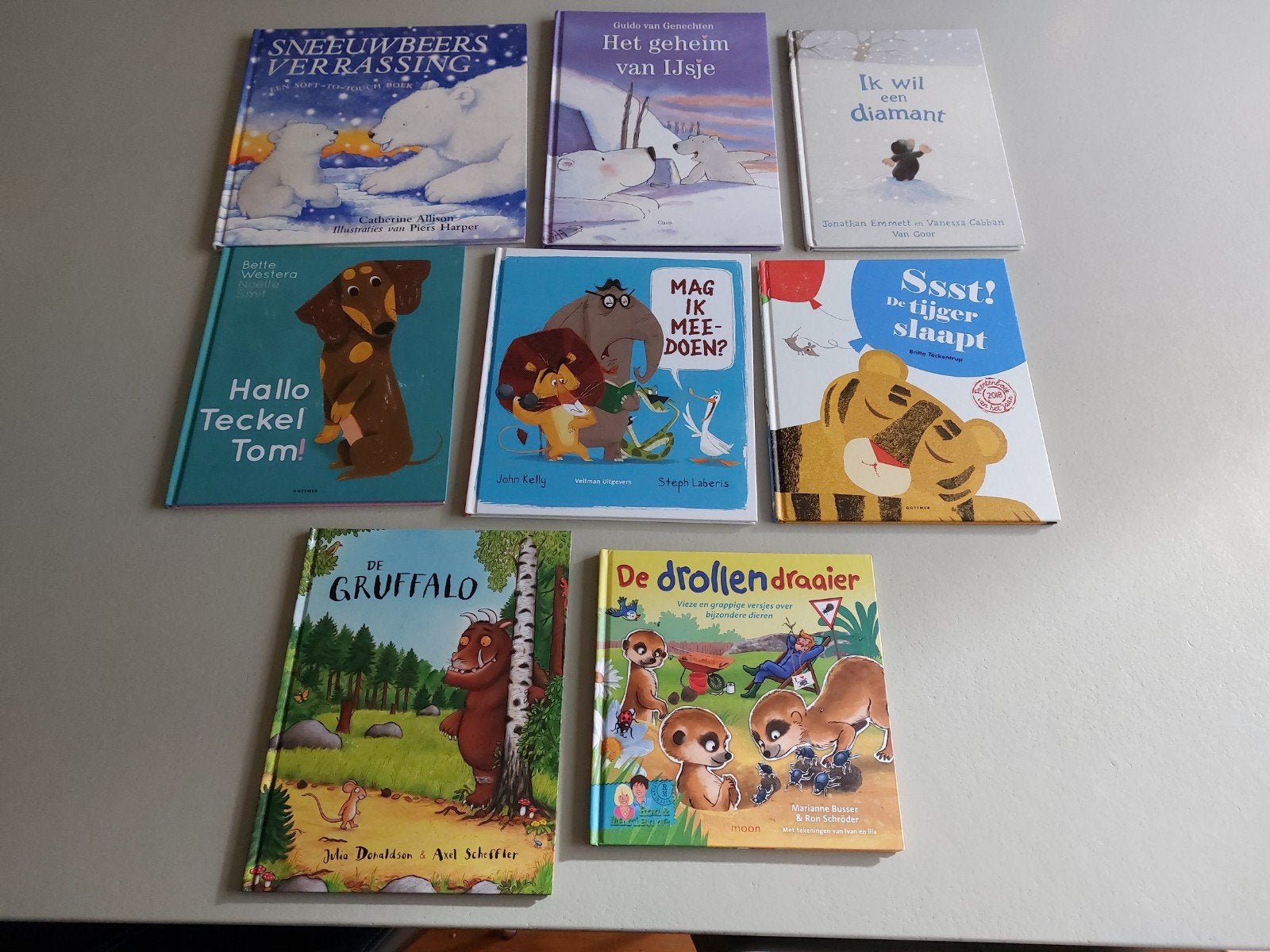 Kinderprentenboeken, o.a. Gruffalo, Teckel Tom, Ophalen of Verzenden, Gelezen, Kind en Jeugd