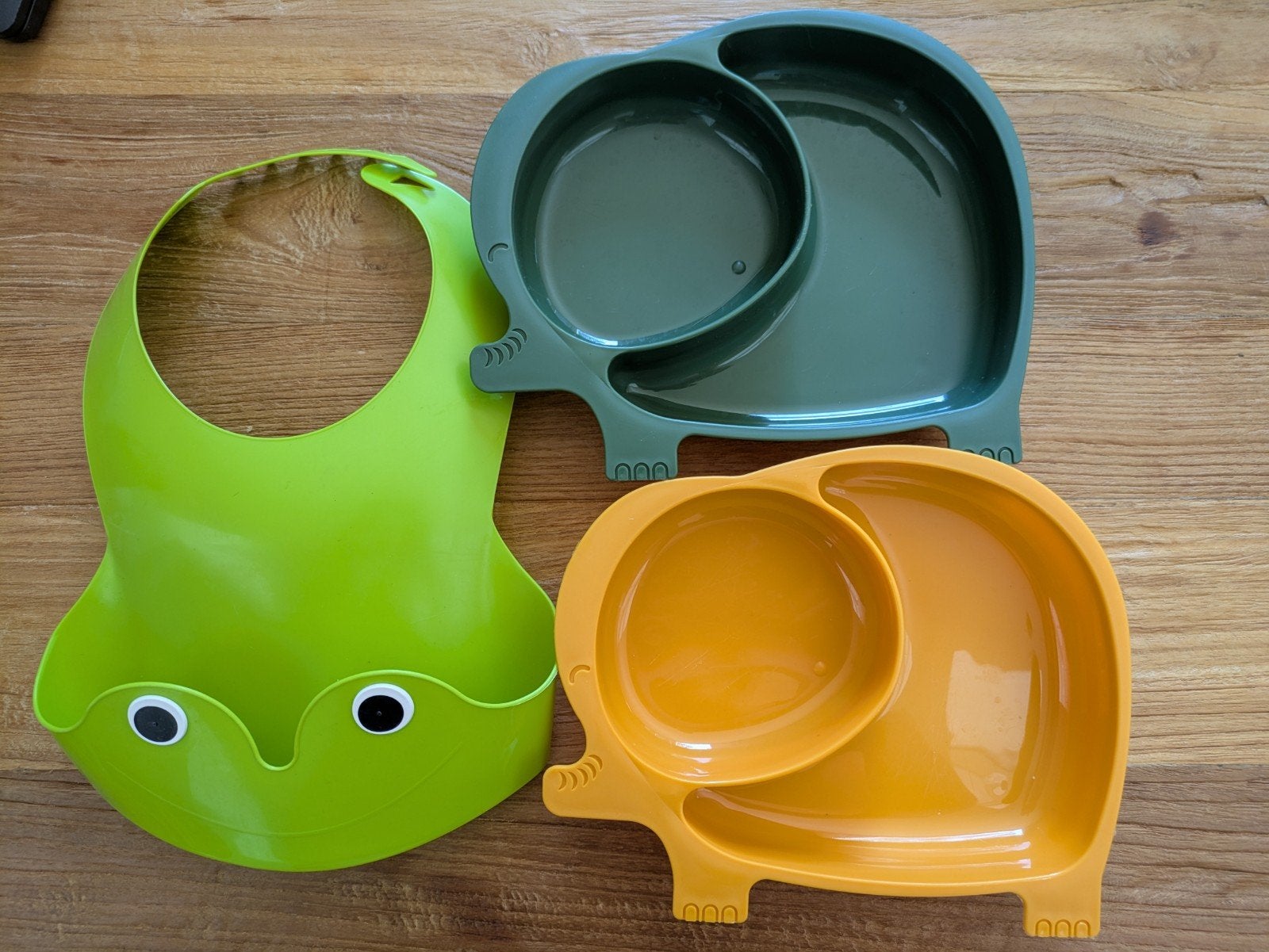GRATIS plastic slab kikker en 2x plastic olifantenbord, Ophalen, Zo goed als nieuw, Overige materialen, Overige stijlen