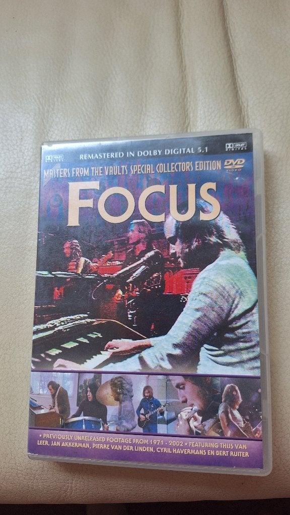 Focus dvd, Alle leeftijden, Ophalen of Verzenden, Zo goed als nieuw, Concert