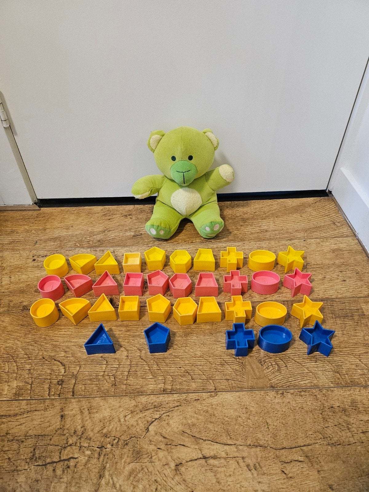 Tupperware tuppertoys ONDERDELEN blokje Hollebol vormenstoof, Ophalen of Verzenden, Gebruikt, Overige kleuren, Overige typen