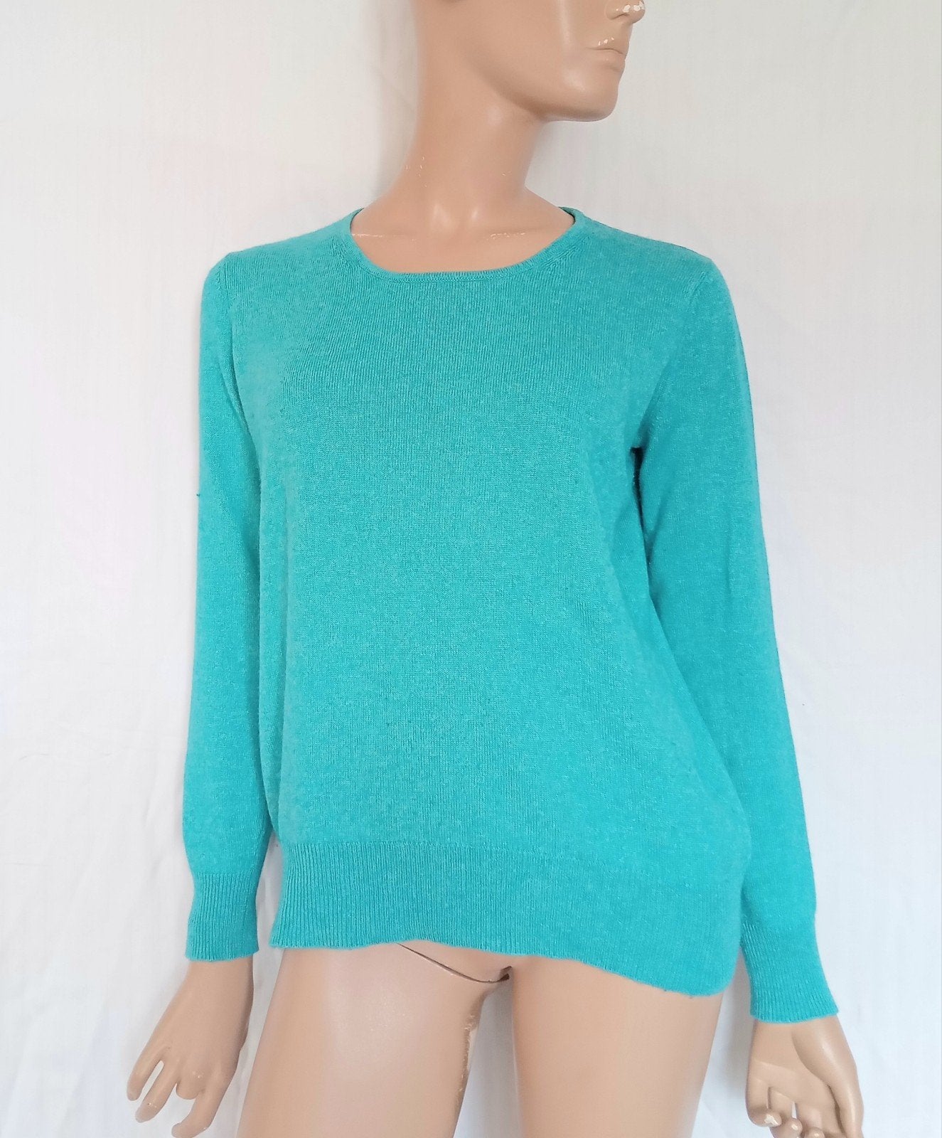 ADAGIO CASHMERE ZIJDE Trui , Maat M, Kleding | Dames, Ophalen of Verzenden, Zo goed als nieuw, Maat 38/40 (M), Blauw