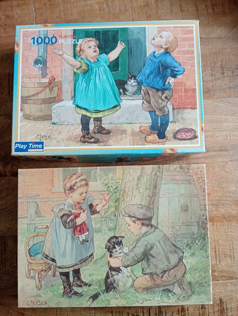 puzzels Ot en Sien, Ophalen, 500 t/m 1500 stukjes, Gebruikt, Legpuzzel