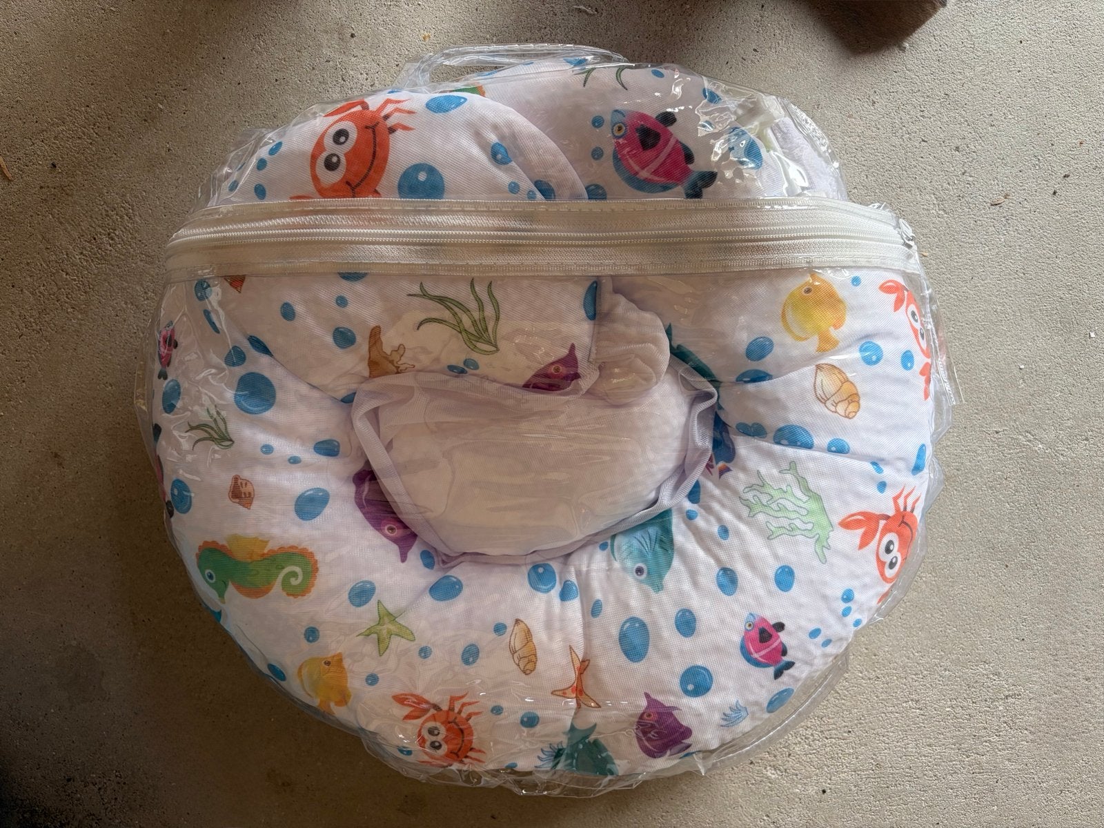 Sevi Bebe Badzitje/Badring voor baby's 0-24 maanden, Overige merken, Ophalen of Verzenden, Zo goed als nieuw, Badzitje of Badring