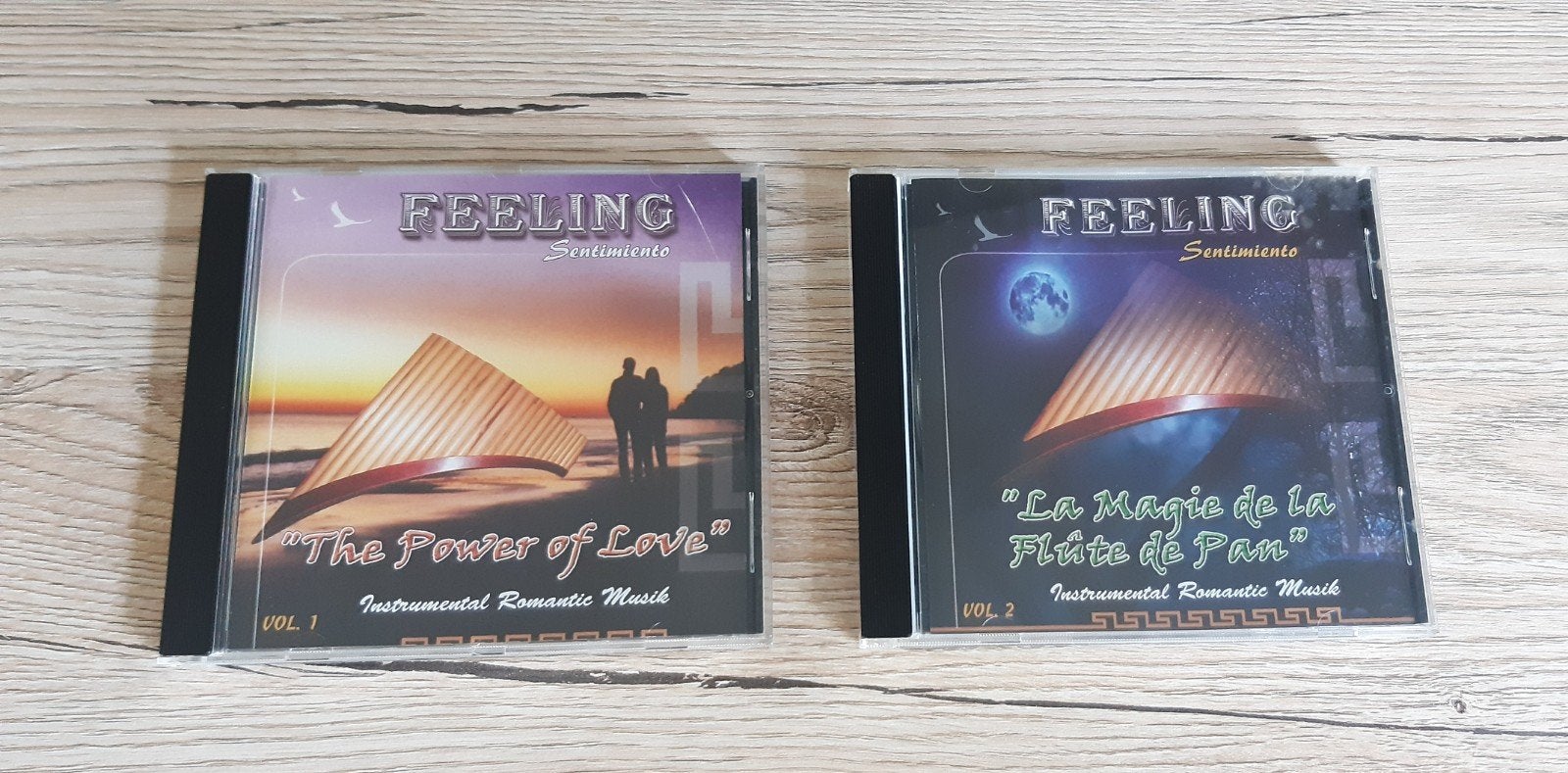 Feeling Sentimiento Panfluit CD's - Vol. 1 & 2, Ophalen of Verzenden, Zo goed als nieuw