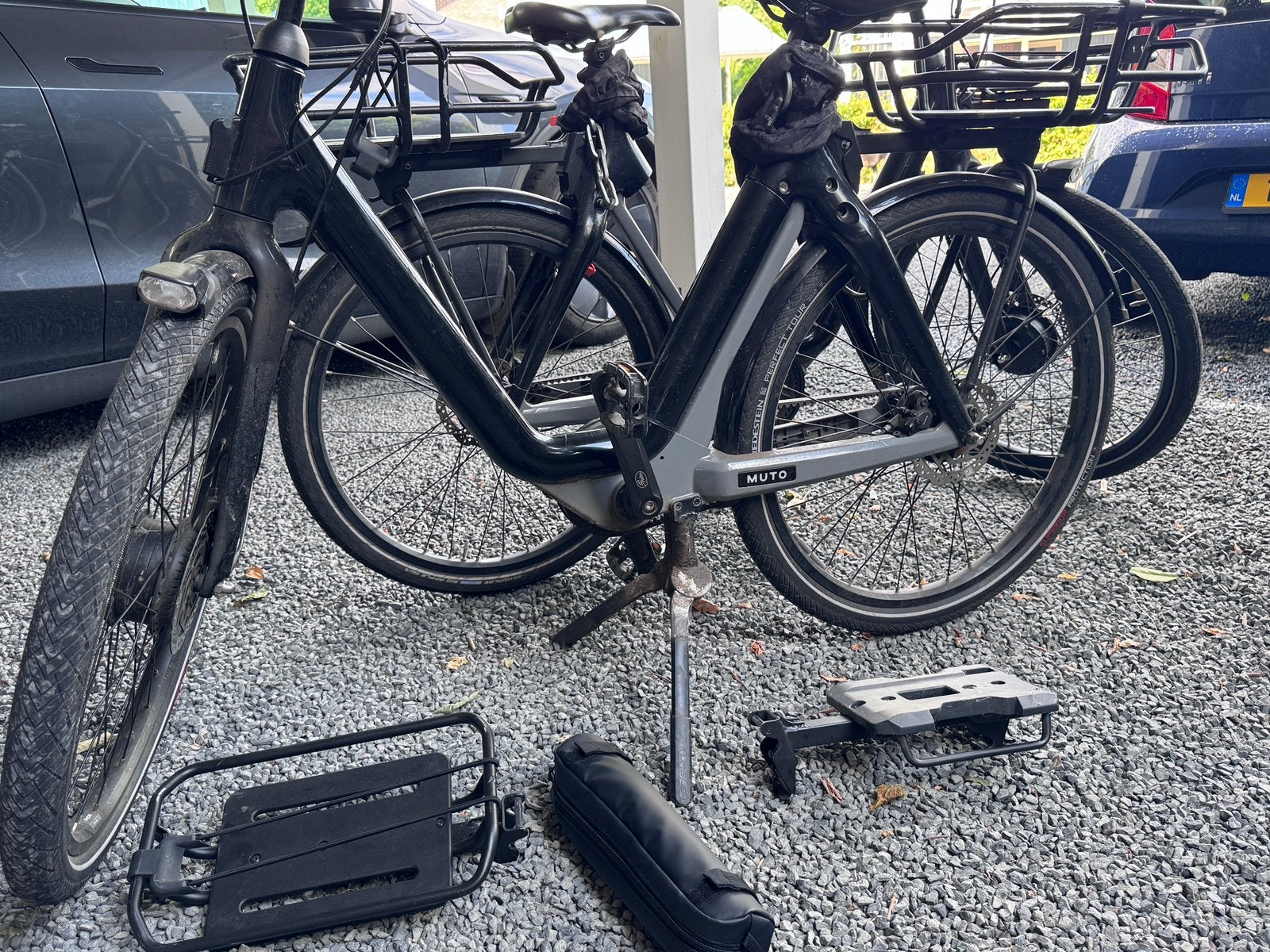 2x Muto ebike met accessoires 1x defect, Ophalen, Gebruikt, Overige merken