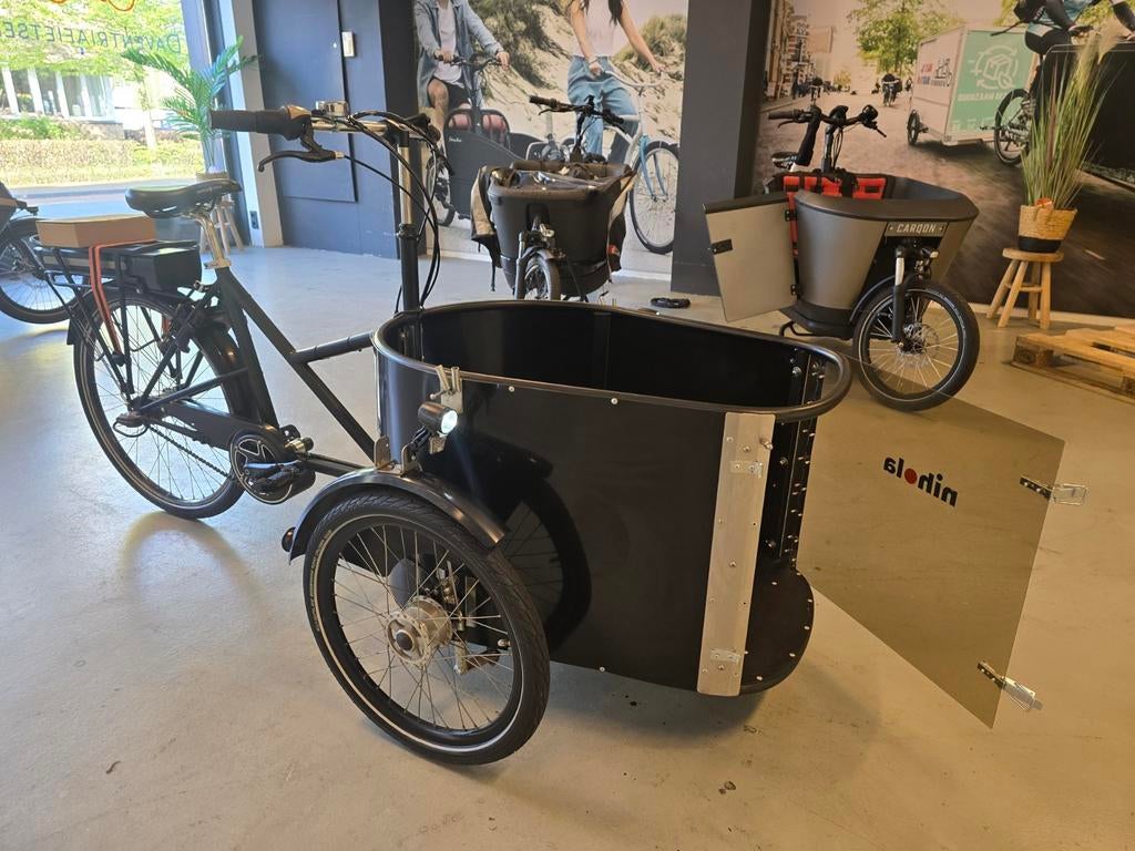 Elektrische Nihola Dog middenmotor met deur VOL GARANTIE🥇, Fietsen en Brommers, Ophalen of Verzenden