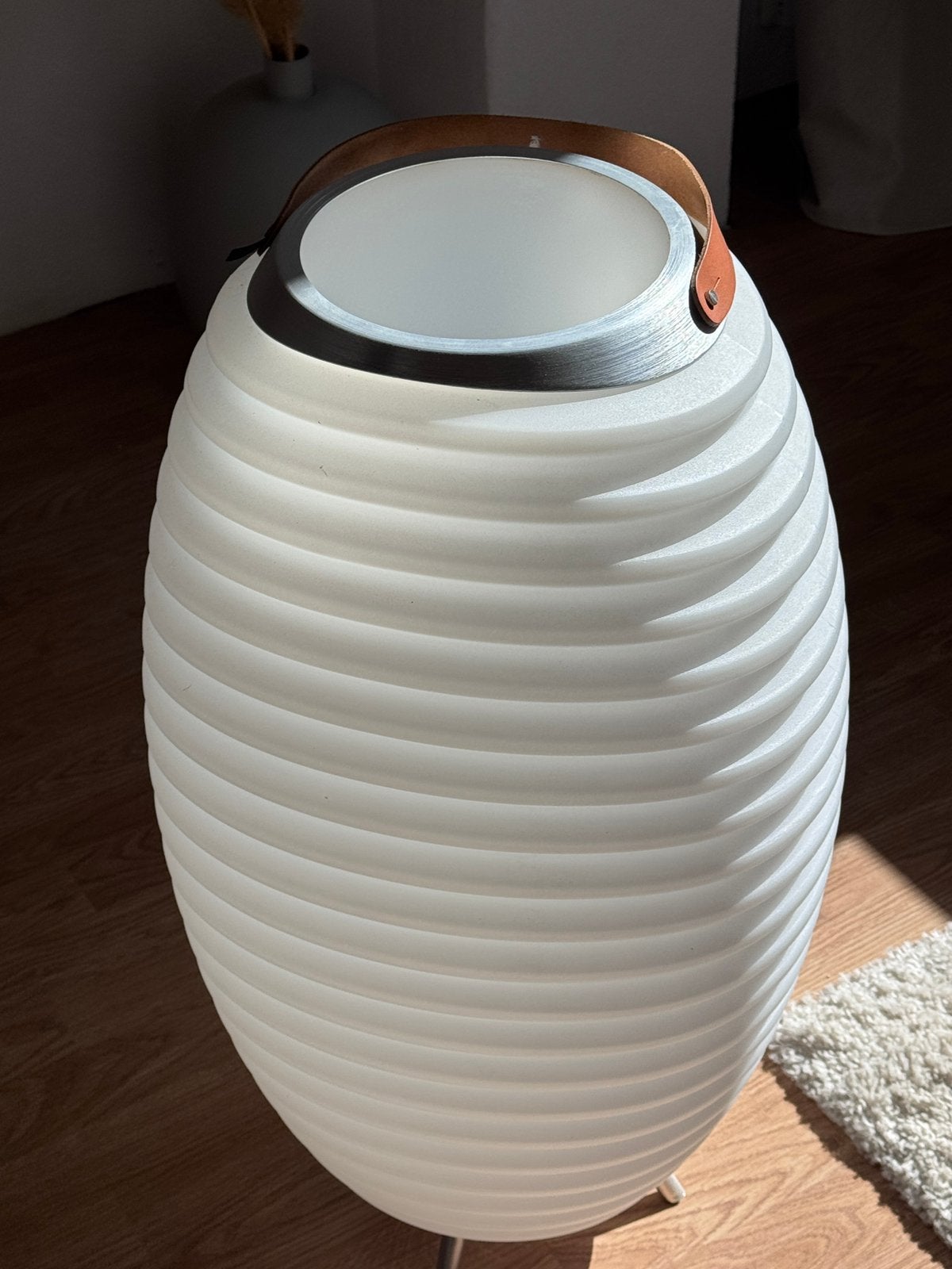 Wijnkoeler lamp met usb om muziek te spelen, Ophalen, Zo goed als nieuw, Rond