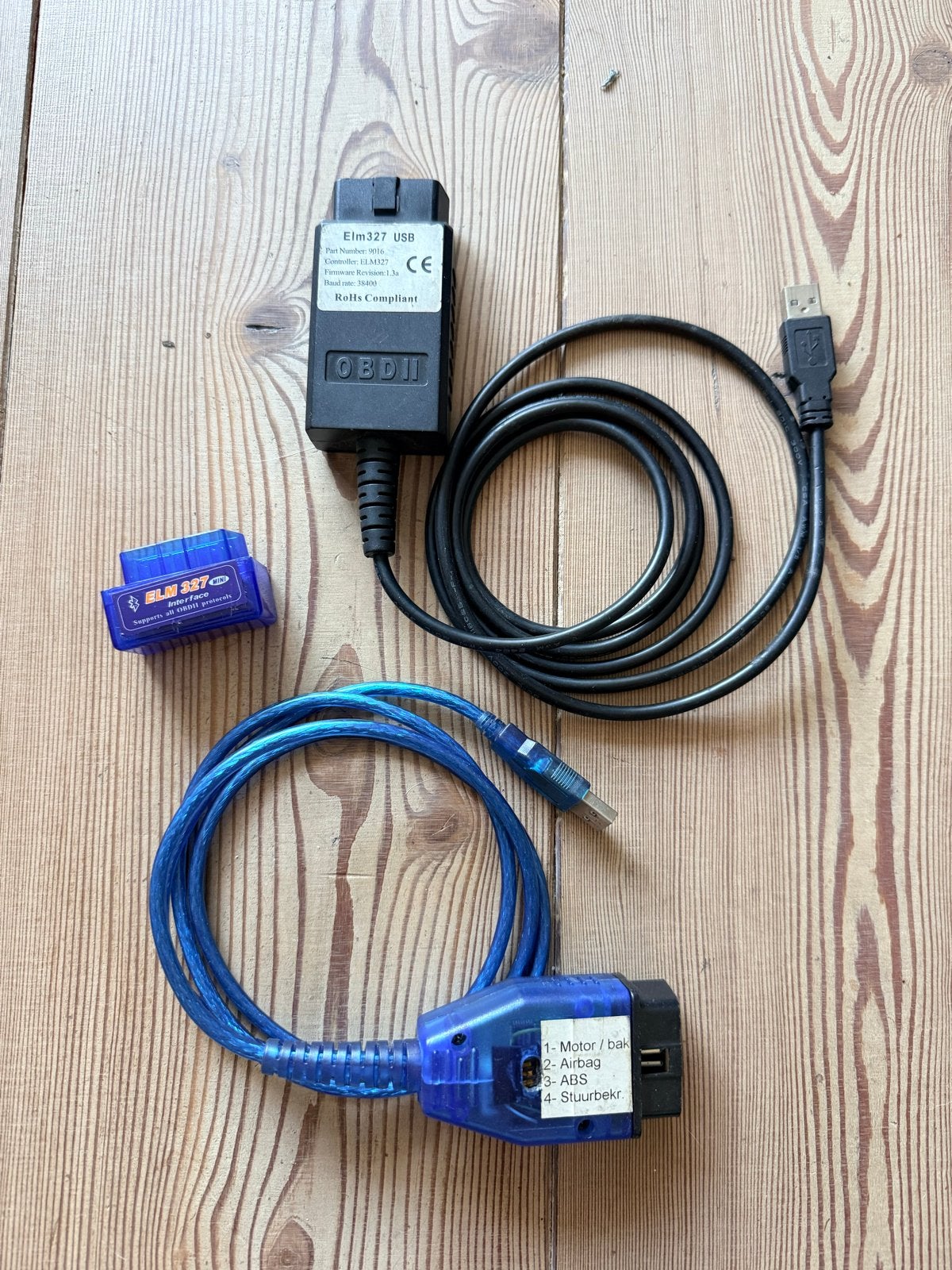ELM327 kabel en bluetooth en KKL kabel, Ophalen of Verzenden, Gebruikt