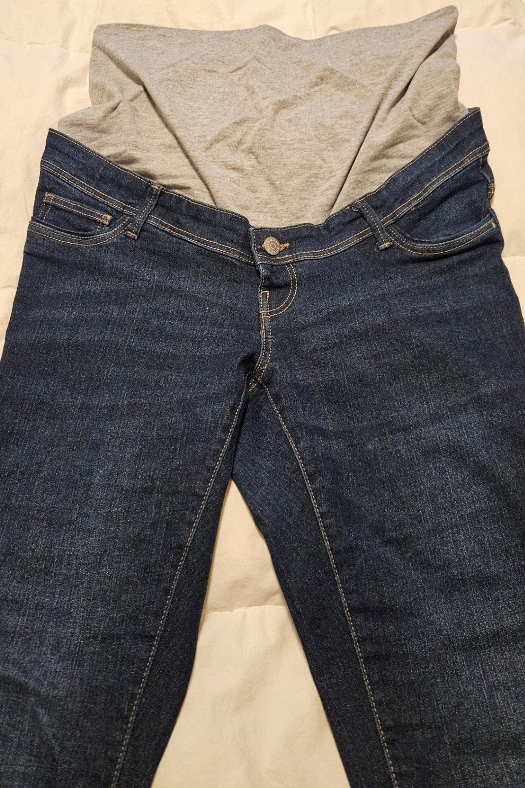 ONLY Maternity Jeans Donkerblauw Maat M-32, Kleding | Dames, Positiekleding, Maat 38/40 (M), ONLY Maternity, Blauw, Ophalen of Verzenden