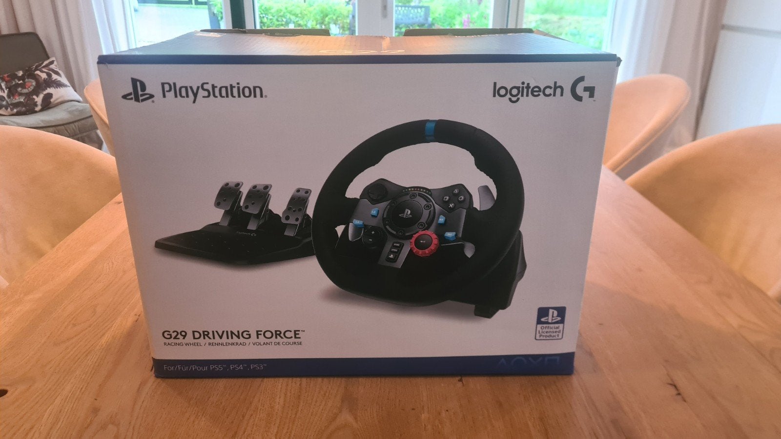 Logitech G29 Driving Force racestuur en pedalen voor PS, Spelcomputers en Games, Spelcomputers | Sony PlayStation Consoles | Accessoires