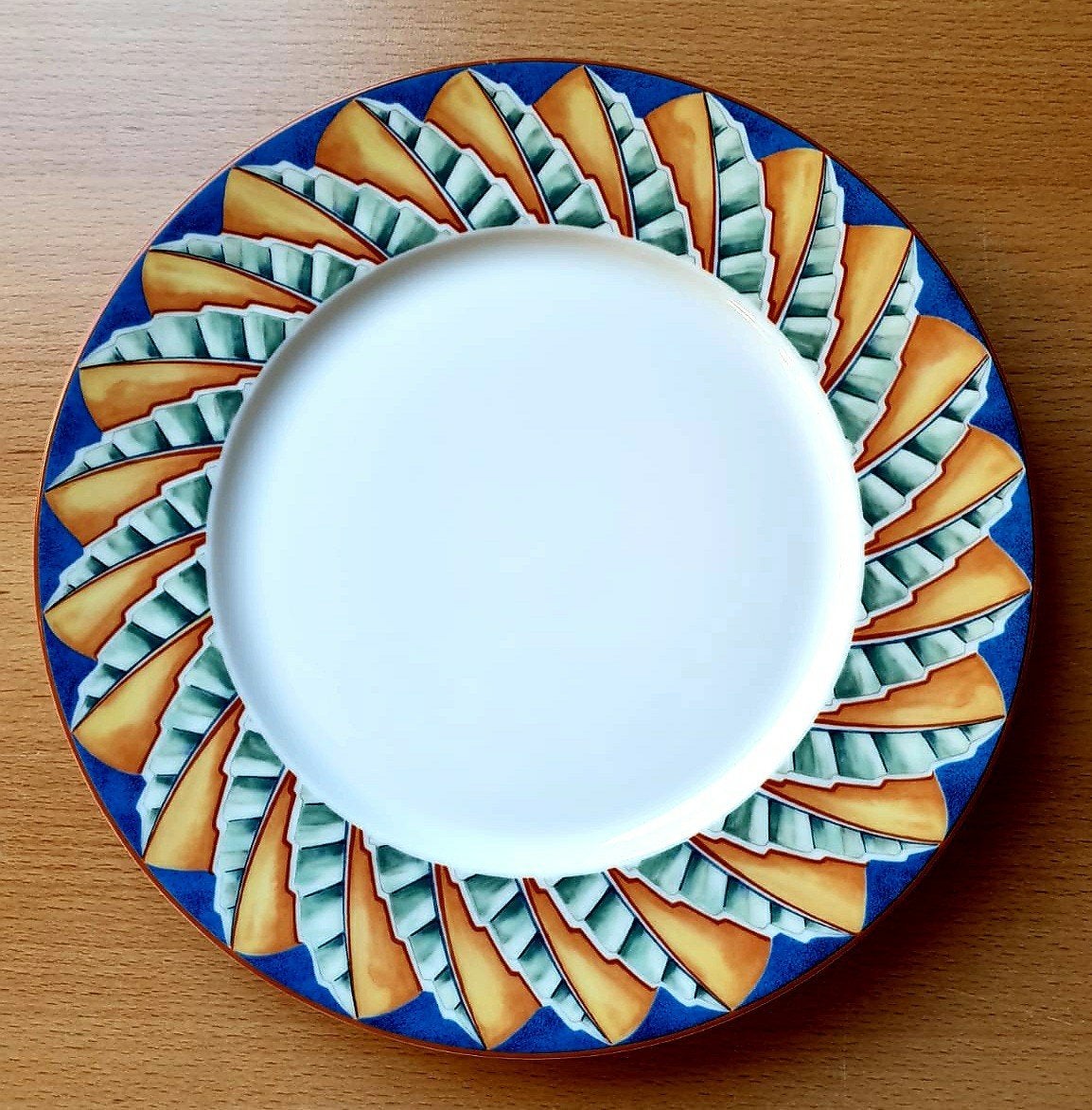 Zeldzaam Lalique "Soleil" Dinerbord 26 cm  Limoges Porselein, Ophalen of Verzenden