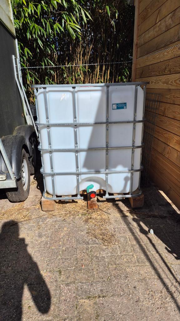 IBC tank gebruikt, Tuin en Terras, Regentonnen, 150 liter of meer, Ophalen