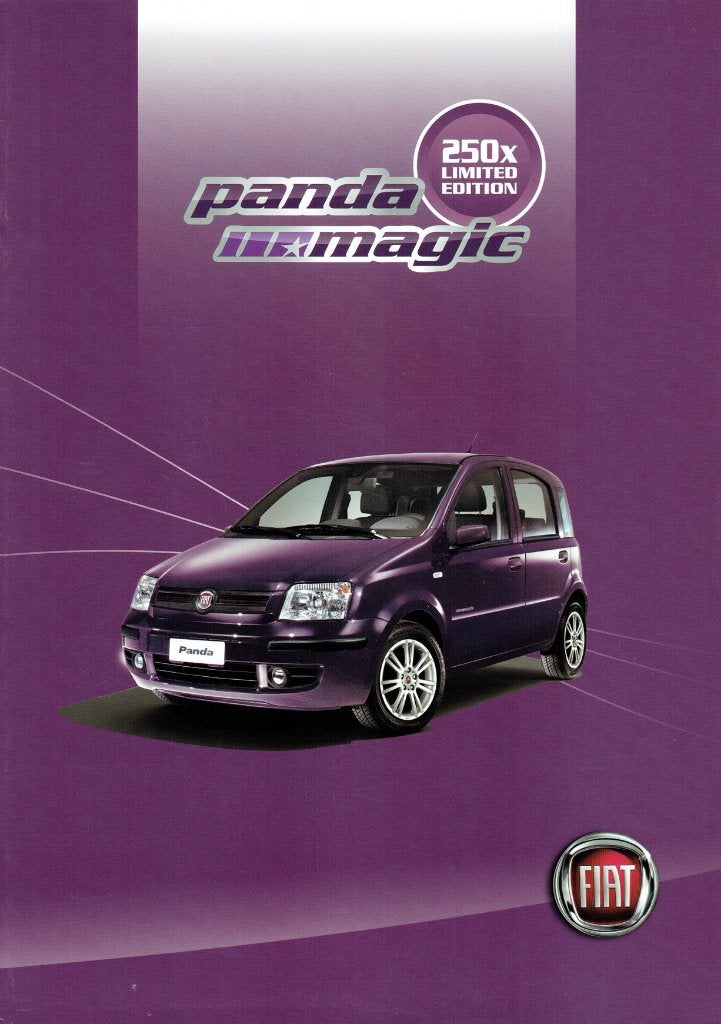 Folder Fiat Panda Magic (ca.2008), Verzenden, Gelezen, Overige merken