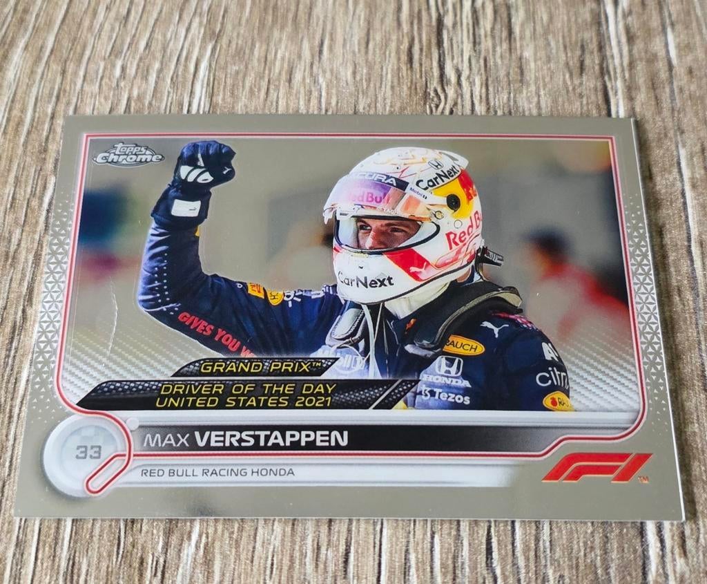 TE KOOP: Topps Chrome 2022 | Verstappen | 188, Verzamelen, Automerken, Motoren en Formule 1, Ophalen of Verzenden, Nieuw, Formule 1