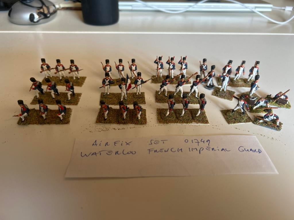 Airfix Set 01749 Waterloo Franse Keizerlijke Garde, Hobby en Vrije tijd, Modelbouw | Figuren en Diorama's, Ophalen of Verzenden