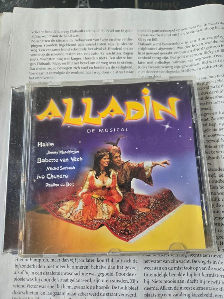 Alladin De Musical CD - Originele Cast, Ophalen of Verzenden, Zo goed als nieuw