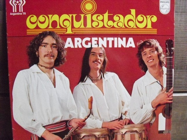 Conquistador "Argentina" LP, Cd's en Dvd's, LP, Gebruikt, Ophalen of Verzenden, Latijns-Amerikaans