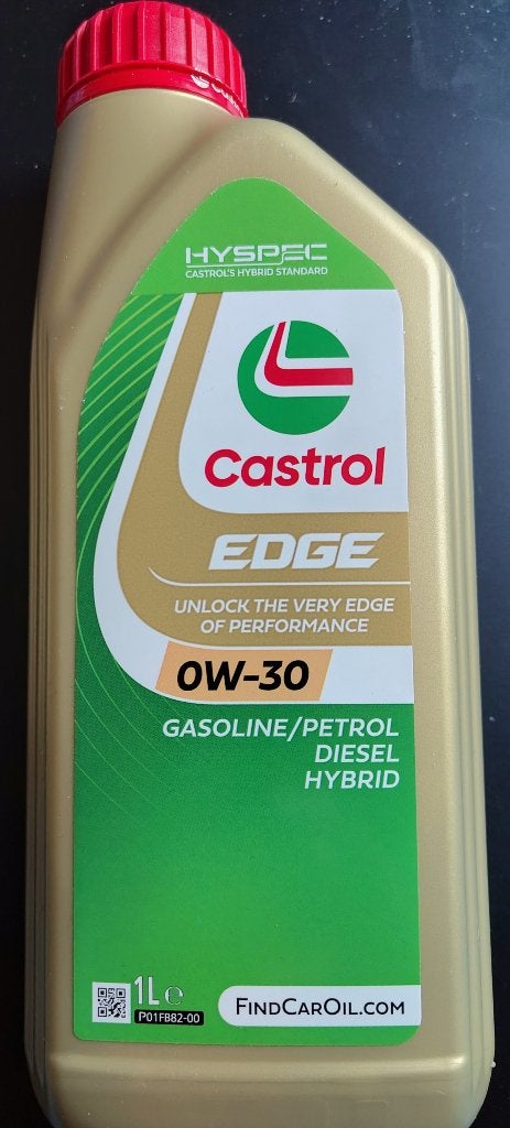 Castrol Edge 0W-30 synthetische motorolie 2 liter, Ophalen