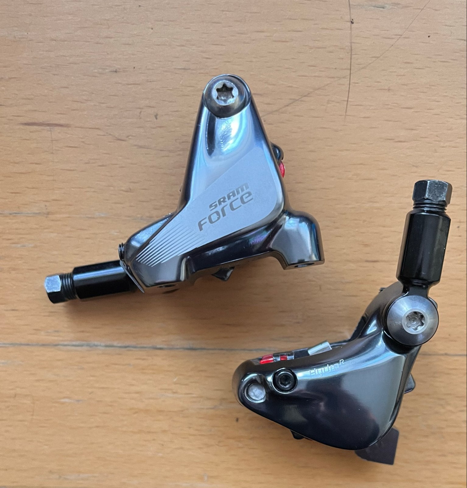 SRAM Force Remklauwen - Zo goed als nieuw, Fietsen en Brommers, Remmen, Ophalen of Verzenden, Zo goed als nieuw, Aluminium