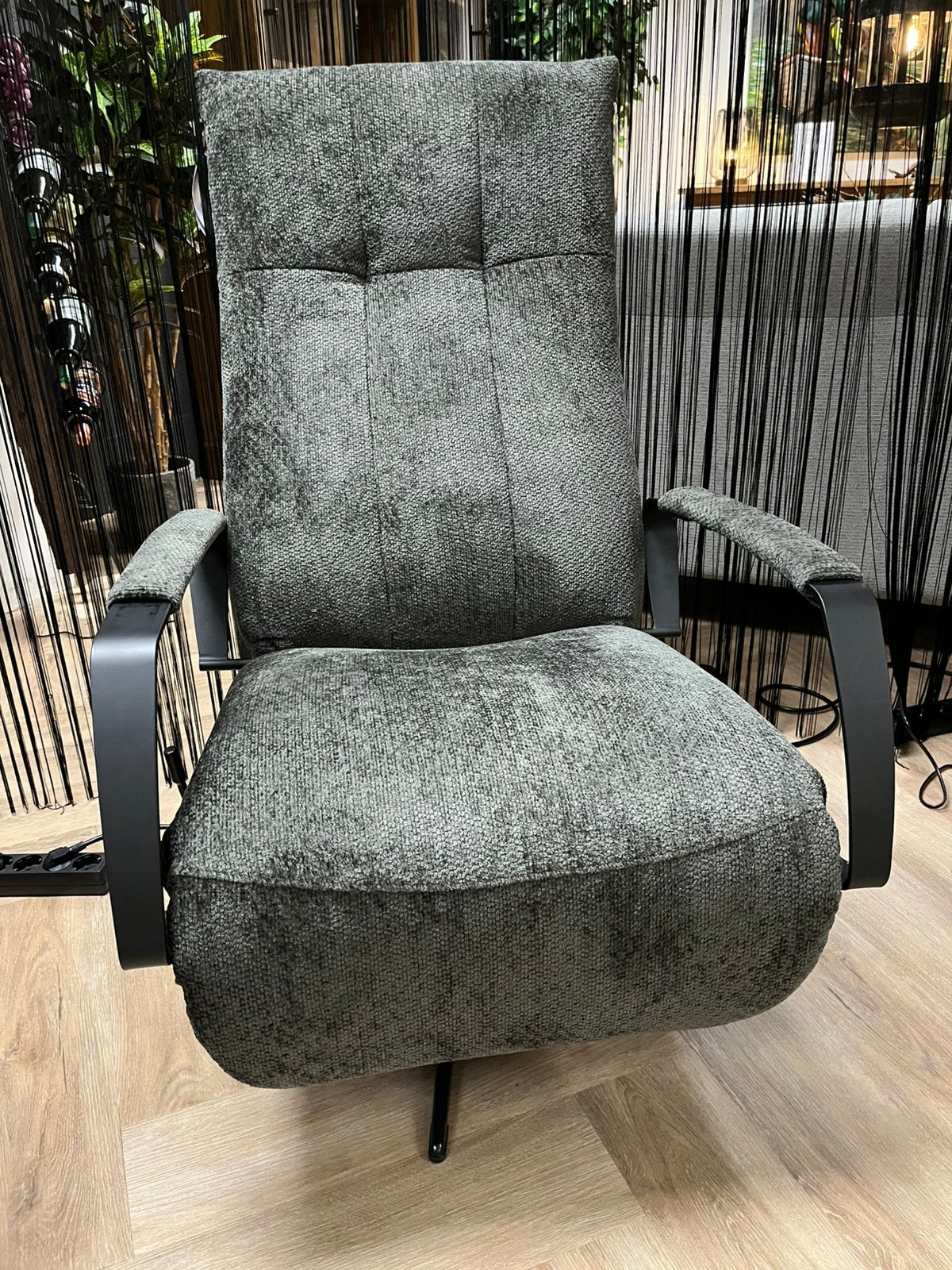 Nieuwe draaistoel, relaxfauteuil manueel maat small, Huis en Inrichting, Ophalen, Minder dan 75 cm, Nieuw, Stof