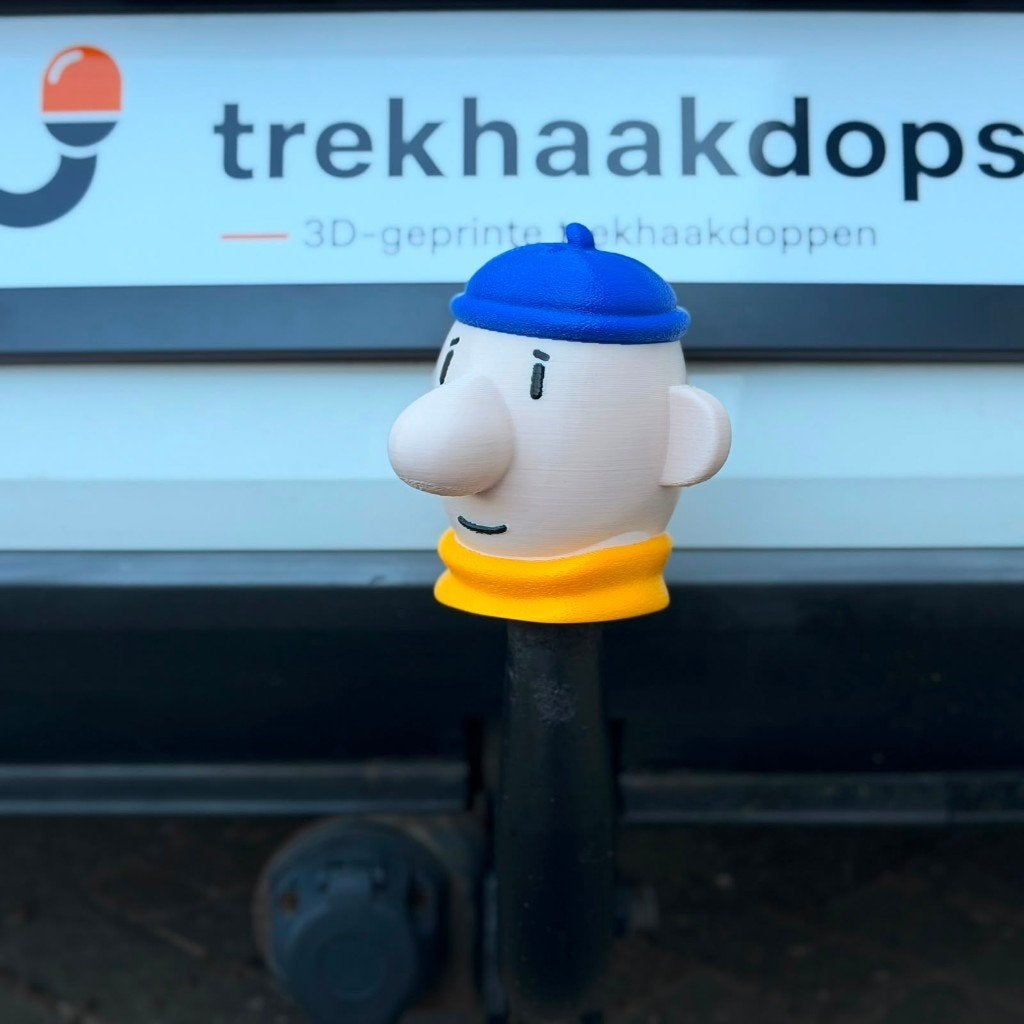 Pat Buurman en Buurman geïnspireerde 3D-geprinte trekhaakdop, Towbar Republic, Nieuw, Ophalen of Verzenden, Info@towbarrepublic.com
