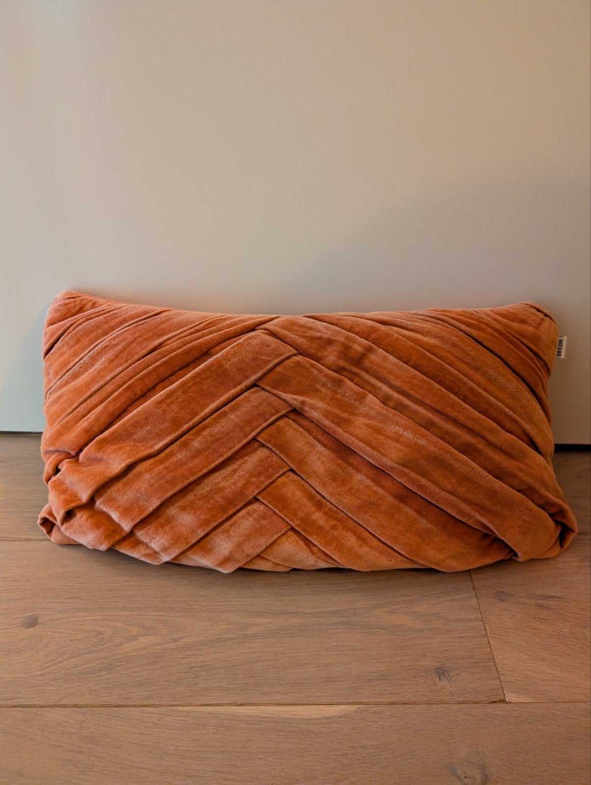 Dutch Decor Sierkussen Femm 30x50 cm Potters Clay, Met print, Nieuw, Oranje, Ophalen of Verzenden