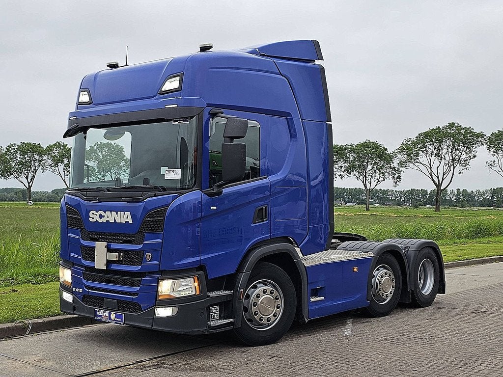 SCANIA G410 6x2/4na hl retarder, Automaat, Euro 6, Scania, Blauw