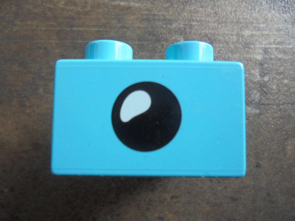 Lego Duplo Brick 2x2 (zie foto's), Ophalen of Verzenden, Gebruikt, Losse stenen, Duplo