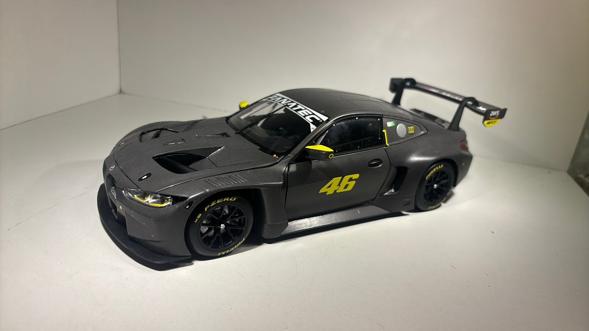 Bmw m4 gt3 #46 minichamps 1.18, Ophalen of Verzenden, MiniChamps, A, A