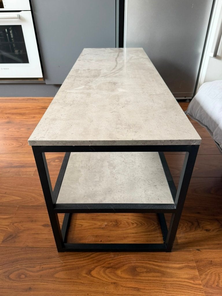 JYSK TV-stand, Huis en Inrichting, Kasten | Televisiemeubels, Ophalen, 100 tot 150 cm, Zo goed als nieuw, Minder dan 100 cm