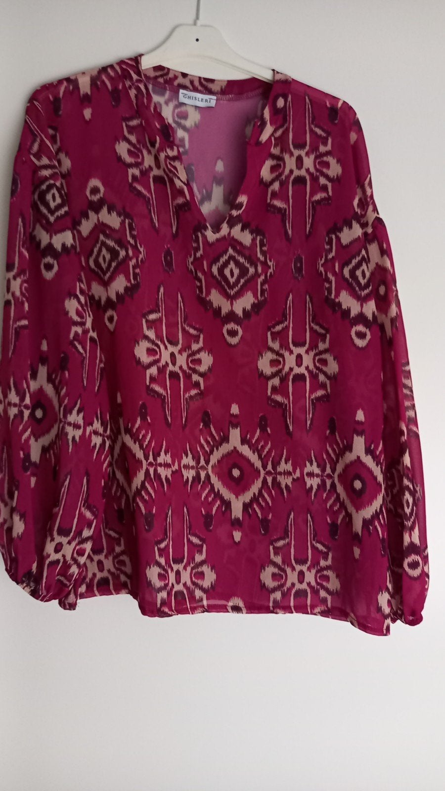 Ghisleri Blouse - Maat L- Zo goed als nieuw, Ghisleri, Meerkleurig, Maat 42/44 (L), Ophalen of Verzenden