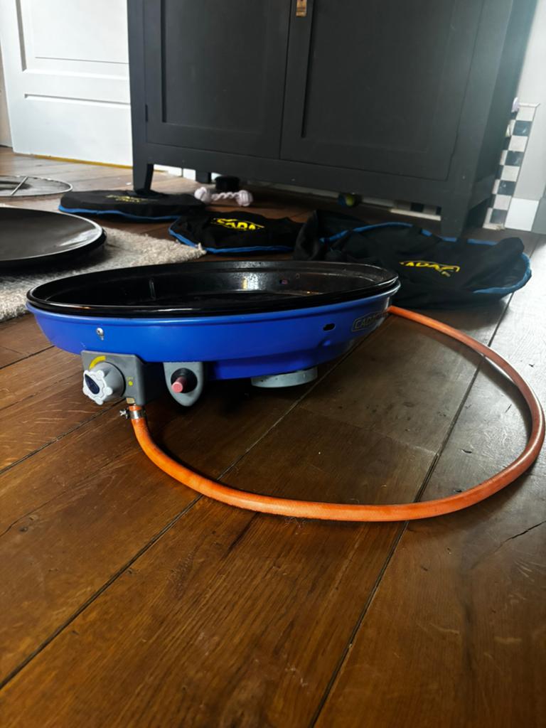 Cadac Carri Chef 2 – complete set, Tuin en Terras, Gasbarbecues, Ophalen, Zo goed als nieuw