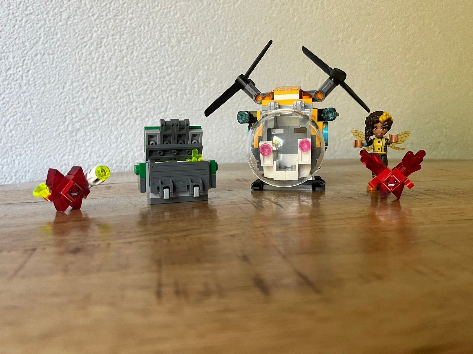 Lego Super Hero Girls set, Bumblebee Helikopter 41234, Inclusief minifiguren, Gebruikt, Overige thema's, Lego