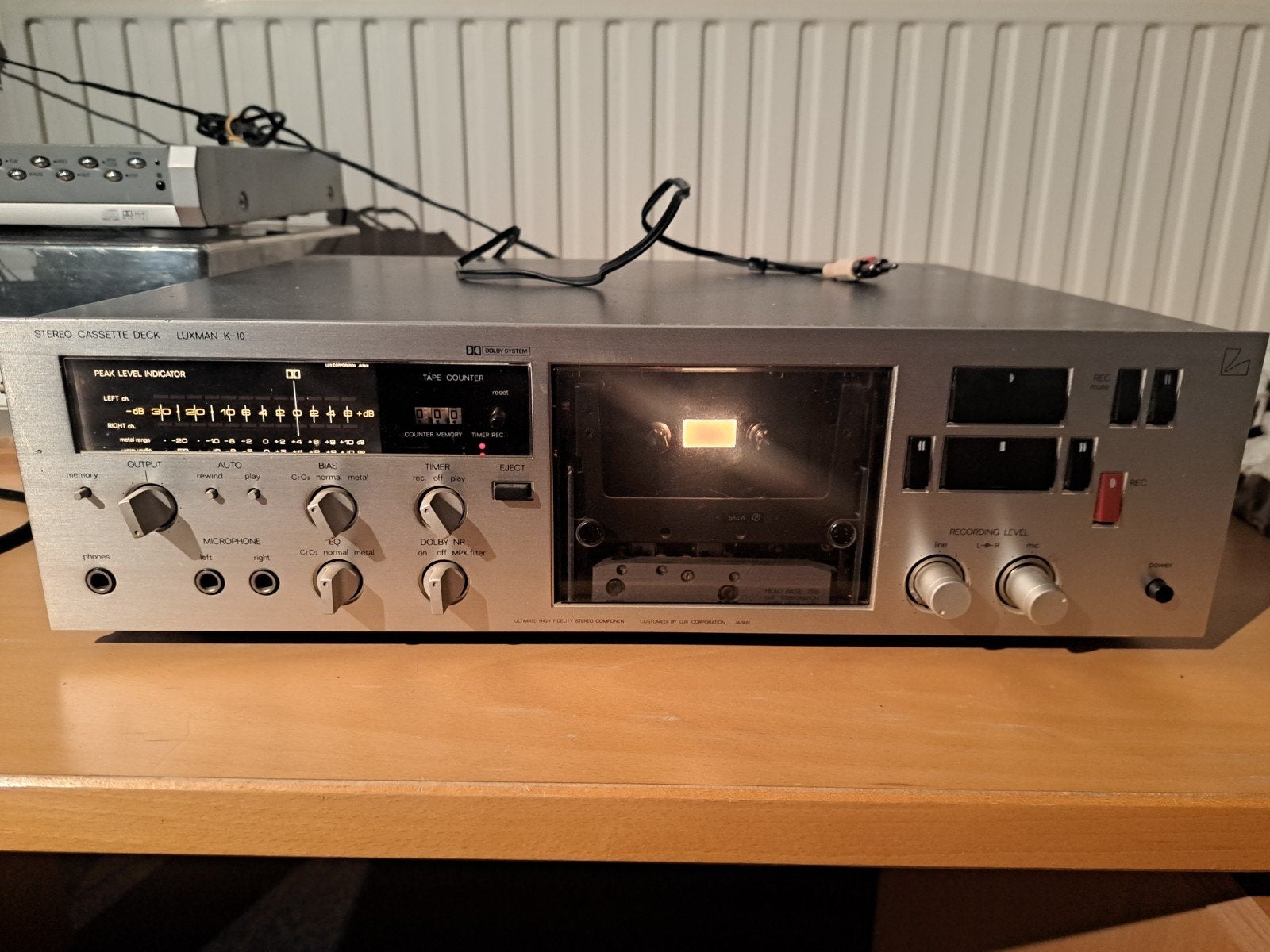TE Koop LUXMAN cassette dek, Audio, Tv en Foto, Ophalen of Verzenden, Overige merken