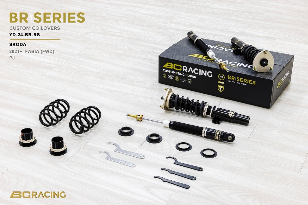 BC Racing schroefset verlaging - Skoda Fabia FWD 23+, Ophalen of Verzenden