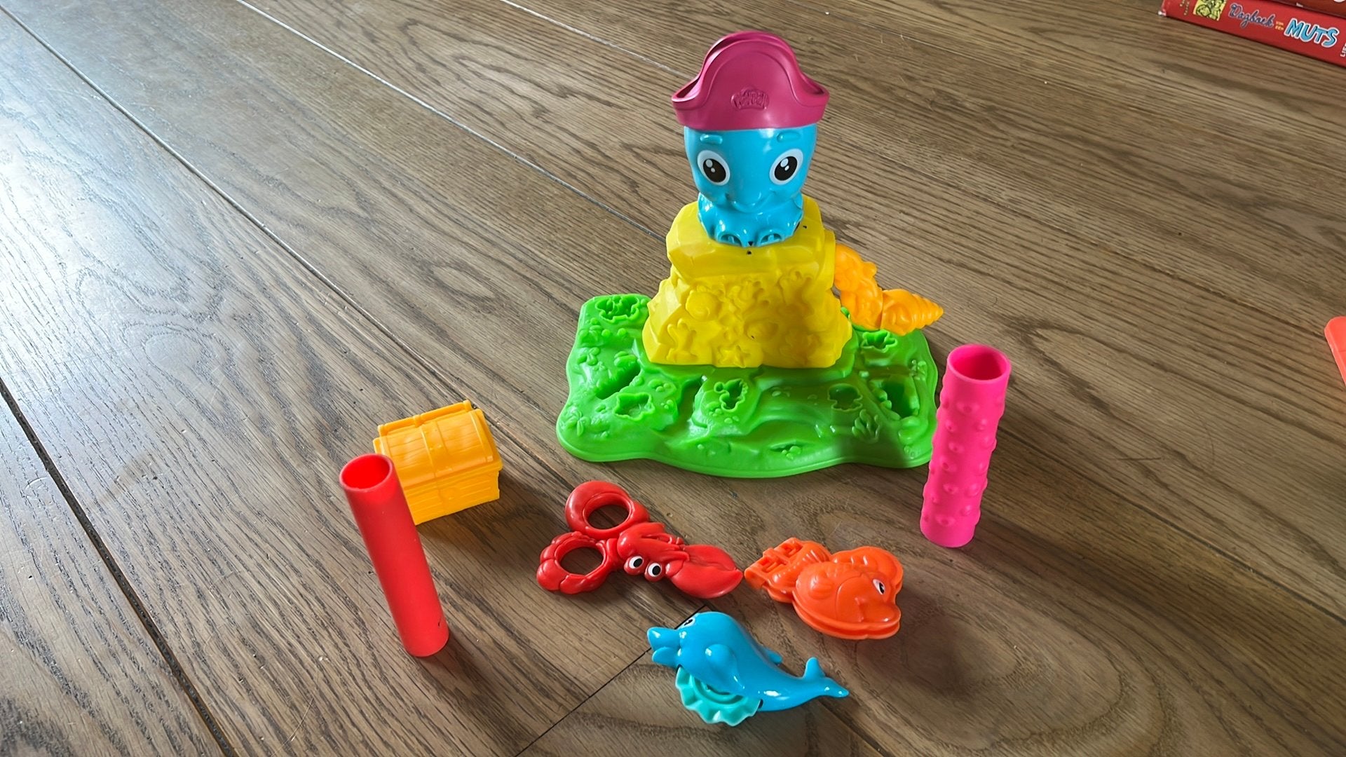 Play-doh set zeedieren, Ophalen, Zo goed als nieuw
